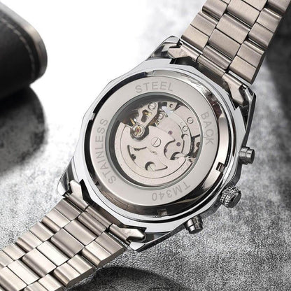 Men's Automatic Mechanical Skeleton Sport Watch