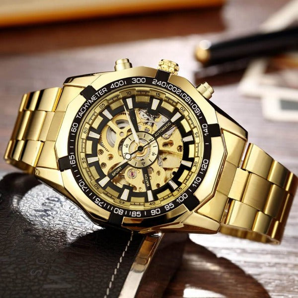 Men's Automatic Mechanical Skeleton Sport Watch TYPE B1